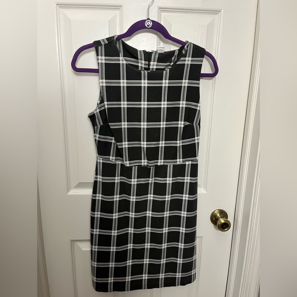 Old Navy Plaid Tank Dress